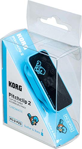 Korg PC-2-PZG Accordeur chromatique à clipser Motif écureuil Bleu - Les Beatles, Paul McCartney, John Lennon, RIngo Starr, George Harrison Korg PC-2-PZG Accordeur chromatique à clipser Motif écureuil Bleu – Image 6