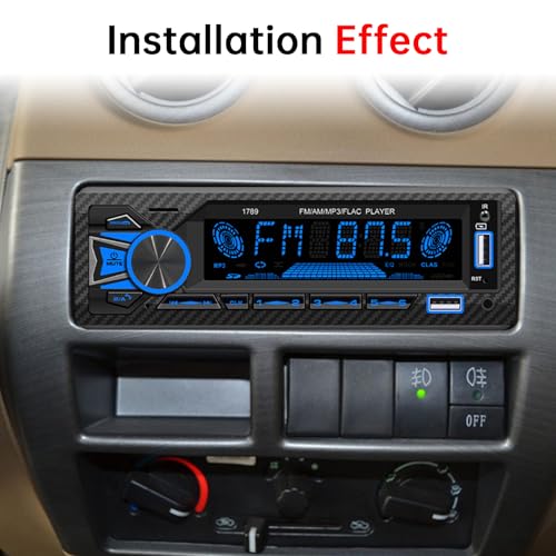 Radio para auto Bluetooth con pantalla LCD 4.1 pulgadas miniatura 7