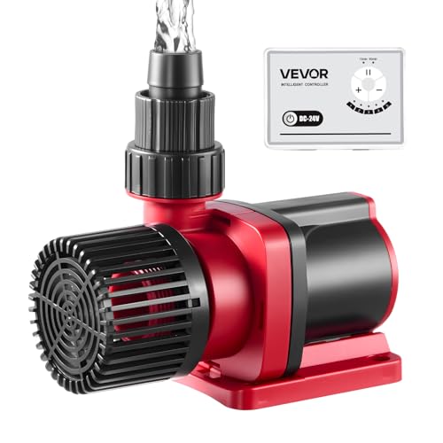 VEVOR 24V DC Aquarium Water Pump 30W 800 GPH with Controller