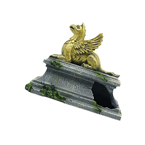 Ya en mundofriki.es: Garneck Estatua De Deidad Voladora Decoración De Rocalla Accesorio para Peceras