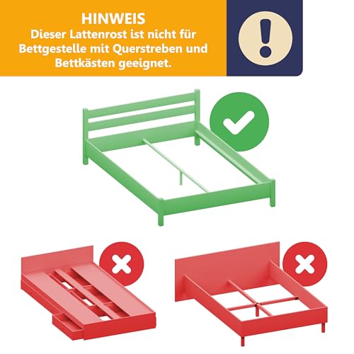 BeCo Matratzen GmbH & Co. KG Lattenrost Flex 42 Motor, Kopfteil und Fußteil elektrisch verstellbar, Größe:80 x 200 cm – Bild 8