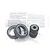OKLILI PA03670-0001 PA03670-0002 Scanner Paper Consumable Kit Pick Roller + Brake Roller Pickup Roller Compatible with fi-7160 fi-7260 fi-7140 fi-7240 fi-7180 fi-7280 fi-7300NX