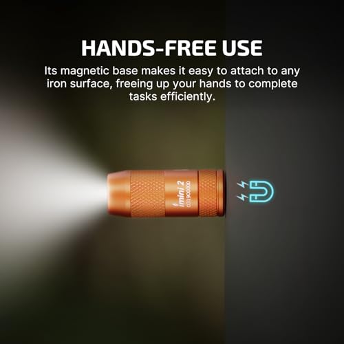 OLIGHT iMini 2 Rechargeable Keychain LED Flashlight 50 lm - Image 3