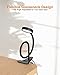 LEPOWER Clip on Light, Reading Lights for Books in Bed with 10 Brightness Levels & 3 Colors, Flexible 3W Bed Lights for Headboard, Desk, Perfect for Reading, Working & Studying -No AC Adapter, Black
