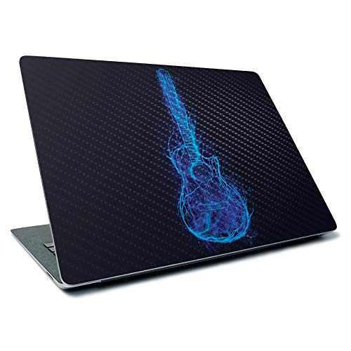 Image of MightySkins Carbon Fiber Skin for Microsoft Surface Laptop 3 13.5 inch (2019) - Electric Guitar,Textured Carbon Fiber Finish,Easy to Apply, Remove, and Change Styles,