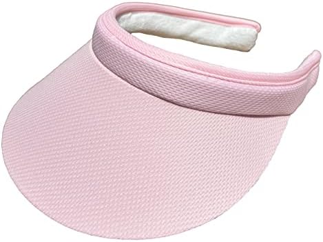 Cushees Slip-On Visor [733] (Pink (Knit Fabric))