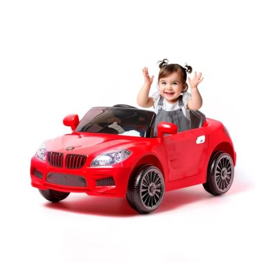 ATAA X5 Berlina 12v Mando Remoto para Padres - Rojo - Coche eléctrico Infantil para niños