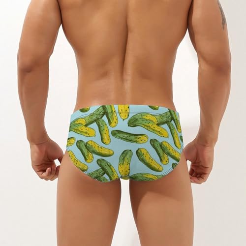 Pickles Novelty Men's Brief Swimwear Pants Swimming Trunks Beach Shorts Underwear2