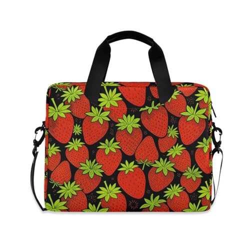 Funda para portátil 15.6 pulgadas con asa y correa negra miniatura 1