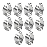 Werkzeugorganisation leicht gemacht mit Edelstahl-Federklemmen, 10 Stück (30 mm)