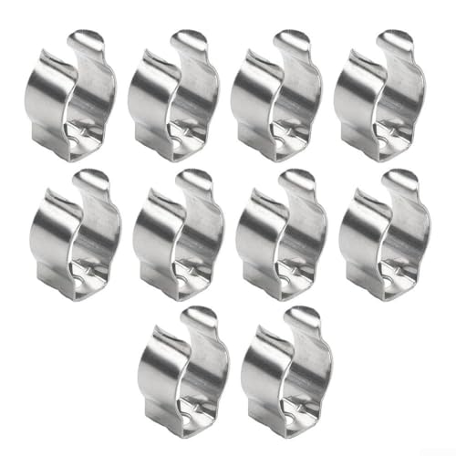 Werkzeugorganisation leicht gemacht mit Edelstahl-Federklemmen, 10 Stück (30 mm)