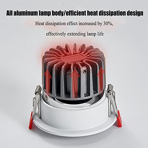 Spot encastré LED en aluminium finition premium éclairage architectural - 5