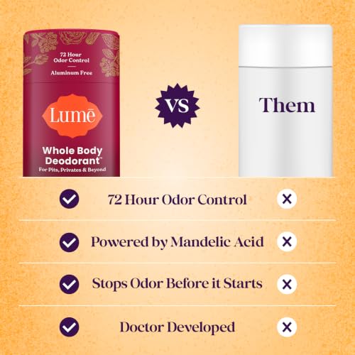 Image of Lume Whole Body Deodorant - Solid Stick - 2.6 oz (Spiced Sandalwood)