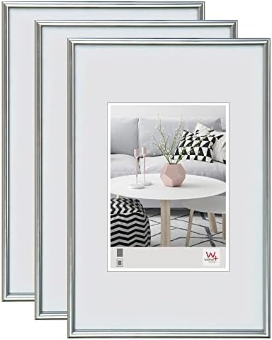 Walther Design KB045H Galeria Picture Frame, Black, 11.75 x 17.75 inch (30 x 45 cm)