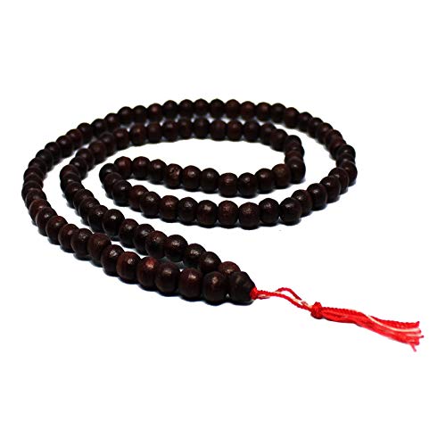 Origin Siam - Rosario de s�ndalo hecho a mano con 108 cuentas de oraci�n de mantra para relajaci�n, yoga, meditaci�n, zen, paz, atenci�n plena, estr�s y ansiedad
