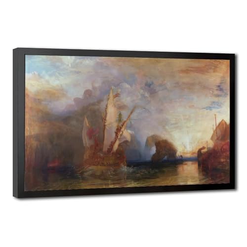 Toile tendue Ulysses de Turner - Cadre à suspendre 50,8 cm x 3 cm pour salon