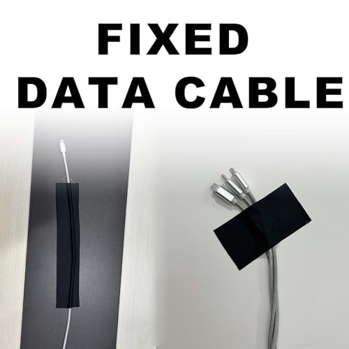 WELSTIK Gewebebänder Schwarz Gaffelband 50MM * 30,2M Gaffaband Mattes Stoffband，9 Rollen