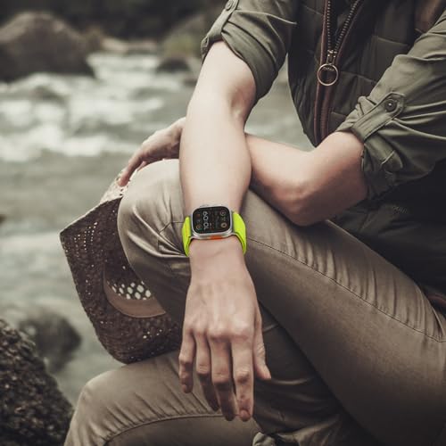 Image of Suitisbest Straps Compatible for Apple Watch Ultra 3 Strap 49 /46 /45 /44 /42 /41 /40 /38mm, Stretchy Nylon Sport Loop Strap with S-Hook for Apple Watch Ultra 3 /2 /1 SE3 Series 11 10 9 8 7 6 5 4【Band only】