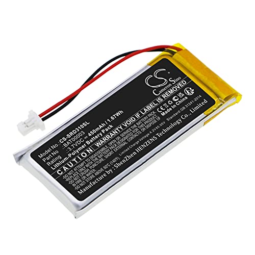 BCXY Battery Replacement for Cardo Q1 Rider FM Q3 Scala Rider Q3 Rider Solo BAT00003