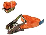 spanngurt 35 mm ohne ratsche  NTG 2 x Spanngurt Zurrgurte 4m 2t (2000 daN, KG) Einteilig 35mm,1 TLG. DIN