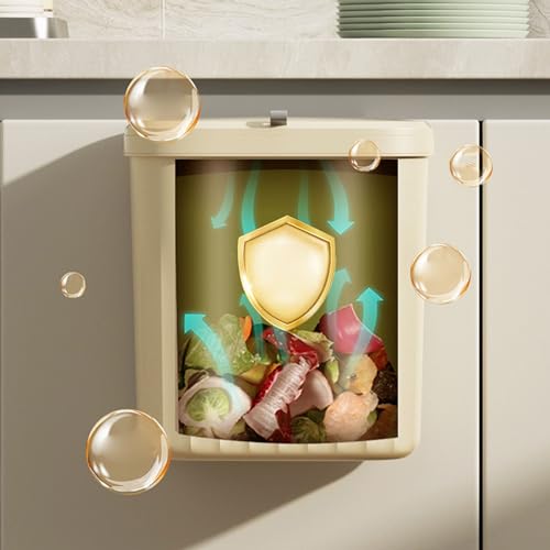 Caneca de basura de cozinha montada en pared 8.5L miniatura 5