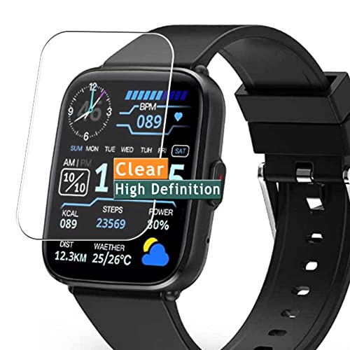 Vaxson 3 Unidades Protector de Pantalla, compatible con LORDWEY S3 1.69" Smart Watch smartwatch [No Vidrio Templado ] Película Protectora Film Guard
