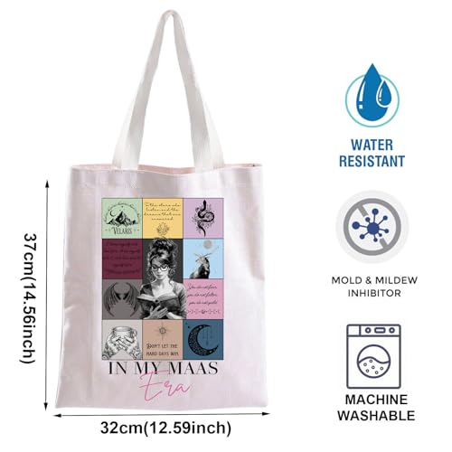 In My Maas Era Tote Bag S-JM Merch ACOTAR Inspired Bookish Gift Velaris The City of Starlight Tote Bag (TB, Mass Era Tote-PY2) - Image 2