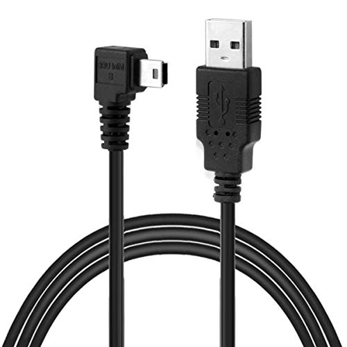 chenyang Mini USB B Type 5Pin Male to USB 2.0 Male Data Cable with Ferrite 3.0M Right Angled 90 Degree,Multi-coloured (B07JZ87H97) Amazon Price History, Amazon Price Tracker
