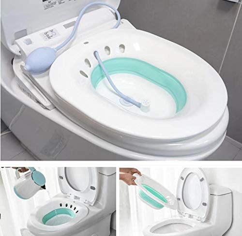 with Flusher Folding Bathroom Bathtub Soaking Basin Suitable for Pregnant Woman Acne Patients