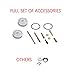 Mallofusa Tors Delete Removal Kit Throttle Cable Caps Idle Screws for Yamaha Banshee 1987-2006 Thumb Throttle Cable