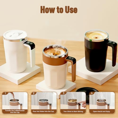 Generic Automatic Magnetic Stirring Coffee Mug Review