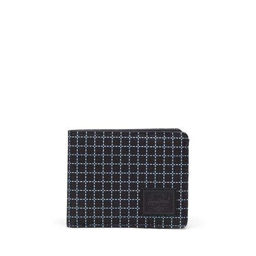 Roy Wallet, Grid Black/Black