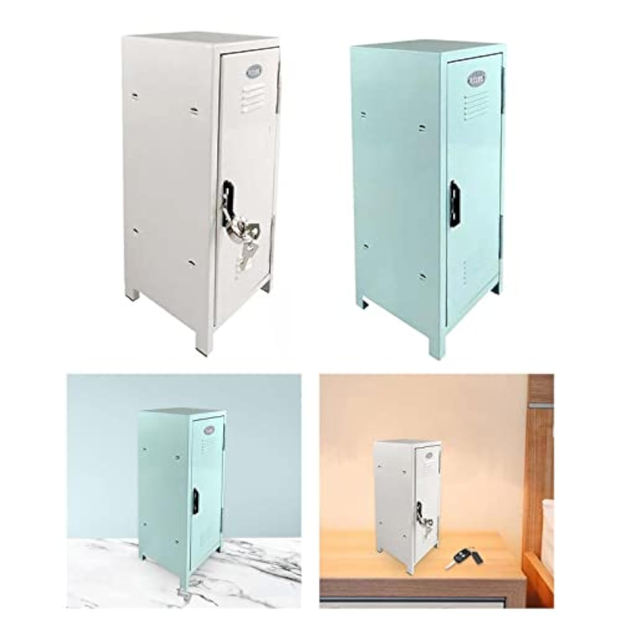 Small Vertical Makeup Storage Cabinet