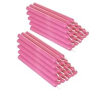 Candele Cera D'Api Gialle 12cm - 25 Pezzi, Senza Fuliggine, Per Tavolo E Decorazione - Foto 5