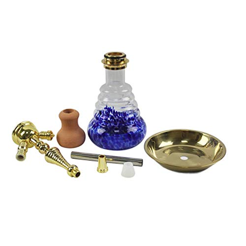 ZHIU Hookah Shisha Komplettset mit Shisha Kopf, Schlauch, Mundstück, Tabakkopf, geeignet für Bar, Club – Bild 8