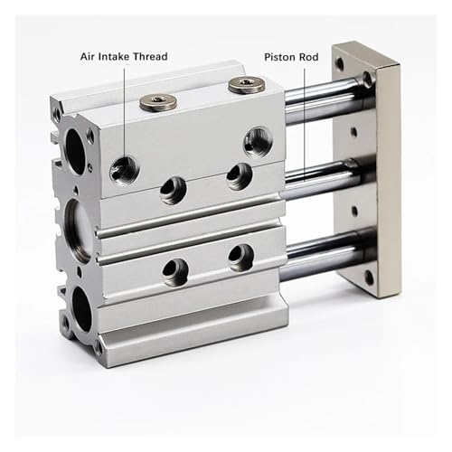 Cylindre de guidage compact MGPL12 contre la déviation de poussée 50mm - 4