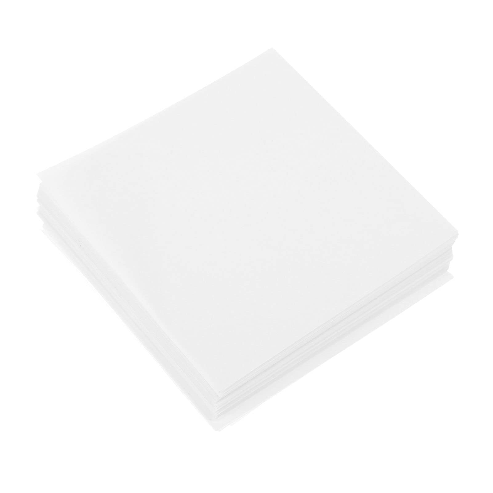 Hemobllo Laboratory Weighing Paper Sheets 12X12Cm Non-Stick Sample Transfer Pads for Accurate Scale Measurement and Balance Protection