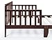 Olive & Opie Jax Toddler Bed in Walnut