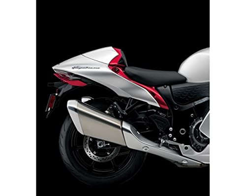 Suzuki Rear Single Seat Cowl Silver/Red 2022+ Hayabusa Gsx1300R 45500-10800-B5M (Hayabusa 2022+) #TOP6