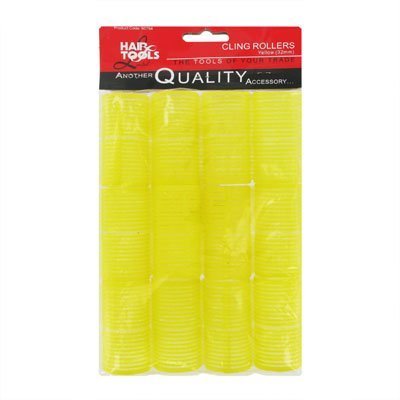 Hair Tools Self Grip Rollers Yellow 32mm Pack of 12