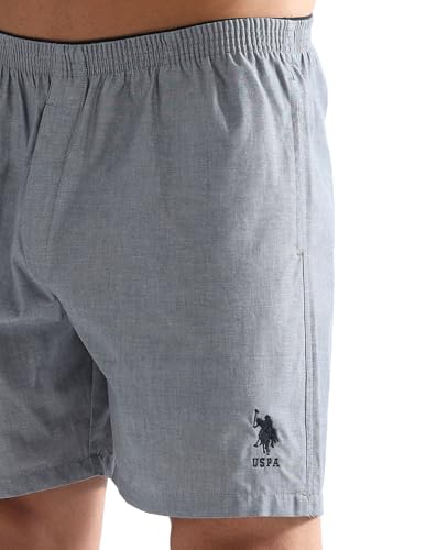 Image of U.S. Polo ASSN. Mens EX003 Cotton Essential Easy Lounge Boxer Shorts -Pack of 1