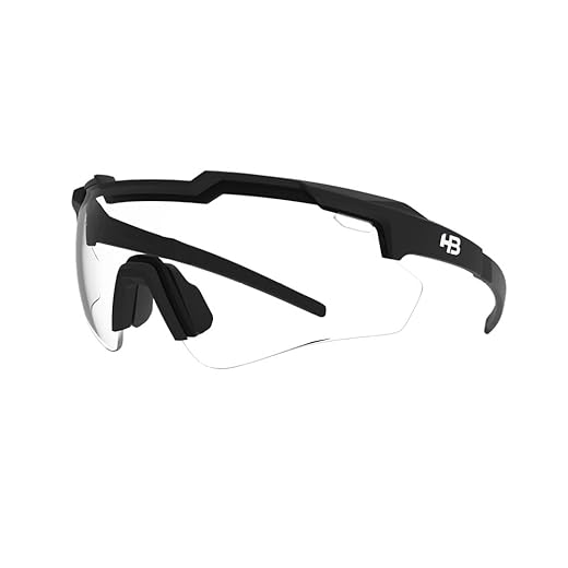 Óculos de Sol Hb Shield Evo 2.0 Matte Black Photochromic