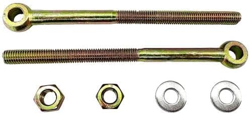 Nuevo lote de 2 eslabones de elevación de cubierta Hustler 604579 para cortacésped Raptor SD Giro Cero Optimizar la eficiencia de corte