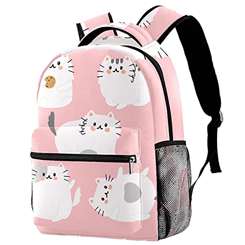 Sac à dos de voyage Cat-01 avec porte-bouteille pour campus et loisirs