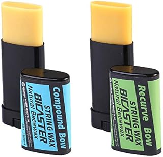 BICASTER Archery String Wax Bowstring Pure Natural Beeswax Handmade (for Recurve Bow)