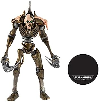 McFarlane Toys, Warhammer 40000 Necron Flayed One Action Figure with 22 Moving Parts, Collectible Warhammer Figure with collectors stand base  Ages 12+