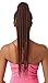Outre PRETTY QUICK Salon-Quality Ponytail Lovely Bulk-Free Wrap Around Pony Sleekest Finish Secure Premium Synthetic Heat Friendly Hair Pieces - MEDIUM BOX BRAID 26