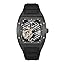 Black - Black Silicone Strap