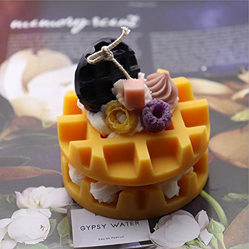 2er Set Silikon-Waffelformen – Wiederverwendbar, Antihaft, Für Muffins, Schokolade & Mehr