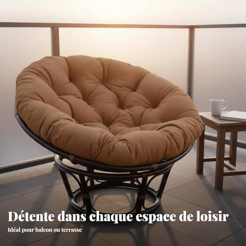 Coussin Nid D'oiseau 90CM : Solution Confort pour Chaise de Jardin